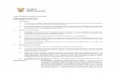 PUBLIC SERVICE VACANCY CIRCULAR PUBLICATION NO 30 OF … · CENTRE: Pretoria REQUIREMENTS: A National Diploma / Degree in Forensic Investigations / Law / Business Science, Auditing