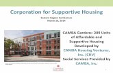 Corporation for Supportive Housing · - Resume workshops - Healthy living workshops - Assistance with accessing benefits - Referrals to community based resources, including preventative