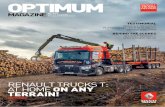 RENAULT TRUCKS T: AT HOME ON ANY TERRAIN! · 2017-03-06 · OPTIMUMMAGAZINE – The Renault Trucks magazine 2 T his first issue in 2017 gives us an opportunity to explore the Renault