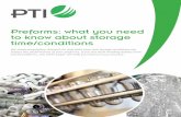 Preforms: what you need to know about storage …...2019/06/28  · White Paper Preforms: what you need to know about storage/time conditions | +1.419.867.5400 Conducting research