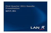 First Quarter 2011 Results Presentation · First Quarter 2011 Results Presentation April 27, 2011. This presentation may include forward-looking comments regarding the Company’s