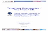 Telephony Convergence – The “New” CTI › crmconvergence_saleslogix.pdf · A common OTS implementation would include the telephony server (telephony hardware & OTS core logic),