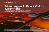 Managed Portfolio Service - Smith & Williamson › media › 6997 › mps-brochure_a4_may20.pdfActive portfolio management, ensuring diversification and risk management. Our Managed