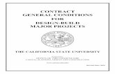 CONTRACT GENERAL CONDITIONS FOR DESIGN-BUILD MAJOR PROJECTS · Contract General Conditions for Design-Build Major Projects Revised June, 2019 - Page 2 of 58 pages . Engineer: A California-licensed