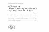 Introduction to the CDM Clean Development Mechanismaditi.du.ac.in › uploads › econtent › CDM.pdf · overview of the CDM’s background, structure, and project cycle, and examines