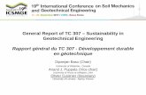 General Report of TC 307 Sustainability in 17 … › filemanager › article › 477 › TC307...20 th 19 th) 17-22, 2017 4/17 TC307 –Contribution of Geotechnical engineering to