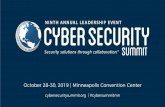October 28–30, 2019 | Minneapolis Convention Center · Vulnerability Exploited: Unsupported/Outdated OS Insecure Firewall Configuration Hacking Tools: metasploit Bob web server