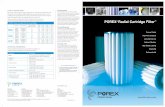 POREX Radial Cartridge Filter · Certification at the USA, Germany and Malaysia operations. With an experienced engineering support staff and global distribution capabilities, Porex
