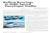 Rolling Bearings in High-Speed Passenger Traffic · 2019-01-02 · Rolling Bearings in High-Speed Passenger Traffic Matthias R. Kilian Management Summary Passenger transport today