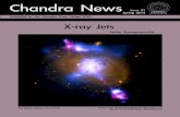 Chandra Newscxc.harvard.edu › newsletters › news_21 › newsletter21.pdf · of X-ray jets scales linearly with the jet radio luminosity and that the X-ray spectral slope is relat-ed