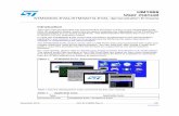 Introduction - STMicroelectronics USB console frame window 2.4 System info The system info sub-demo