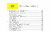 2 Math Operations - Mercer Universitytheochem.mercer.edu/chm111/calculators/TI73math.pdf · fractions instead of mixed numbers, select b/c Display Format mode. Calculate 5/8-1.: ...
