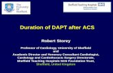 Duration of DAPT after ACS - European Society of … › static_file › Escardio › Education...ARR=2.70% 12 14 16 eGFR ≥60 ticagrelor pooled (n=10 713) eGFR