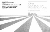 Volume 5 Special Reports Part 7 1978 1979 Census of CENSUS OFusda.mannlib.cornell.edu/usda/AgCensusImages/1978/05/07/1978-0… · Special Reports Part 7 1979 Census of Horticultural