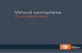 Word template Guidelines · A4 Poster template 1.docx A4 Poster template 2.docx Type of event or url Heading can increase in size subject to length Subheading Text Picture box (Delete