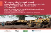 Towards legal and sustainable investments by China in Africa’s … · 2018-08-15 · Table 2. Comparison of NGO and timber associations’ perspectives on timber import legality