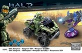 Thank you for purchasing UNSC MoNgooSe, an …...Thank you for purchasing UNSC MoNgooSe, an authentic licensed product by MegA Bloks based on the legendary Halo universe. The collectible