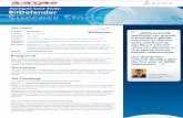 BitDefender Case Study on Arms 2010 - 2Checkout€¦ · Business development: 30% Most appreciated in ARMS: Visibility over sold licenses and centralized, on-the-fly reporting High-level