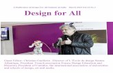 A Publication of Design For All Institute of India March ... · inevitable. To understand just how real the Humanization phenomenon of robots is today, take a closer look at the care