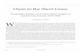 Oasis in the Short Grass - Kansas Historical Society · Kansas History: A Journal of the Central Plains 30 (Spring 2007): 20–35 ... Kansas Geology: An Introduction to Landscapes,