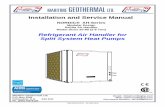 Installation and Service Manual - Maritime Geothermal...26 FEB 2010 Page 1 001228MAN-01 Maritime Geothermal Ltd. P.O. Box 2555 Petitcodiac, N.B. E4Z 6H4 Ph. (506) 756-8135 NORDIC®