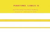 Parting Lines II - Continuing Studies › upload › PLII Catalogue.pdf · Susan Campbell is an Oshawa-based interdisciplinary designer working at the intersection of lens-based media