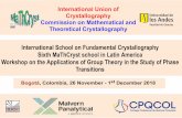 CRYSTALLOGRAPHIC POINT GROUPS I - univ- called crystallographic symmetry operations. Crystallographic