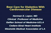 Best Care for Diabetics With Cardiovascular Disease · Diabetes and Mortality and CV Morbidity • Seventh leading cause of death in the US in 2010 Rates of death from all causes