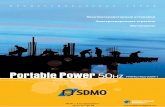 Portable Power 50 - altercompany.rualtercompany.ru/f/sdmo_catalog_portable_2009_rus.pdf · от 1 до 5 000 кВт. sdmo®- это также 40 лет опыта и гарантии