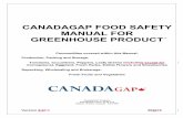 CANADAGAP FOOD SAFETY MANUAL FOR ......VERSION 7.1 8.0 CanadaGAP Food Safety Manual for Greenhouse Product 20182020 10.3 Disposal of Production Wastewater and Waste from Toilets and