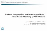 Surface Preparation and Coatings (SP&C) Joint Panel ...€¦ · Mark Schultz –“John D. Keane Award of Merit” o SP&C Panel 2019 Update –Tuesday, February 12th o MegaRust Mid-Year