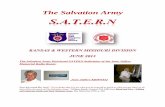 The Salvation Armyksarrl.org/satern/SATERN_June_2013.pdf · 2016-12-29 · presentation on the SATERN National Net, Jim Andera for his presentation on the ... The SATERN members and