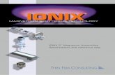IONIX · 2018-07-31 · IONIX ® quality · know-how · performance 2 09/17 6” HIGH VACUUM MAGNETRON Magnet array multipolar NdFeB Bakeout temperature < max. temperature 60 °C