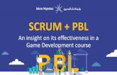 SCRUM + PBLppjbl.polytechnic.bh/November4/Evaluating the...•In a nutshell, the project is broken down into “Sprints”. •Each sprint can be from 2 weeks to 1 month long. •In