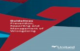 Guidelines prevention, reporting and management of …...Unitaid expects that, at a minimum, key personnel involved in the management of Unitaid grants will complete adequate training