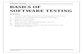 Software Testing BASICS OF SOFTWARE TESTING ... Software Testing Anuradha Bhatia When develop software