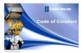 Code of Conduct Code of Conduct 1 Understanding Our Code of Conduct Your Responsibilities under the