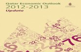 Qatar Economic Outlook · Qatar Economic Outlook 2012–2013 Update expected fall in crude oil prices in 2013, nominal GDP growth will be more tightly linked to expansion in the real