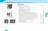 Contents · 5 MOLDED CASE CIRCUIT BREAKERS POWER PRODUCT Molded Case Circuit Breakers Contents What’s New in Circuit Breakers 5-3 – 5-4 Catalogue Numbering System 5-5 – 5-7
