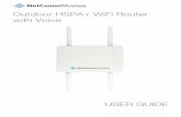 Outdoor HSPA+ WiFi Router with VoiceNTC-30WVV Outdoor HSPA+ WiFi Router with Voice USER GUIDE