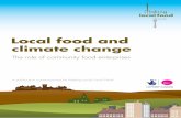 Local food and climate change - IUFN › wp-content › uploads › 2013 › 08 › Making-local-food-w… · spanning community supported agriculture schemes, community shops, farmers’