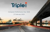 Company’s Performance Year 2018 27 February 2019iii.listedcompany.com/misc/presentation/20190227-iii-company... · Sea Freight (TEU) Air Freight (Kgs) 6,577 7,786 Y2017 Y2018 Integrated
