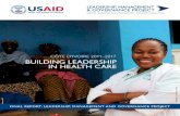 Building Leadership in Health Care · 2020-01-03 · Liberia and Guinea, Côte d’Ivoire’s already fragile health infrastructure faced a major threat. In response to this acute
