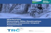 Warburton Mountain Bike Destination Revised Economic Impact …… · 2018-09-28 · Final Draft 3 Warburton Mountain Bike Destination –Desktop Assessment Update (2017) 4 Cox Architects