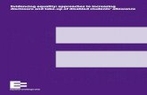 Evidencing equality: approaches to increasing disclosure ......Disabled students’ allowance (DSA) The DSA is a supplementary allowance available to UK-domiciled students who incur