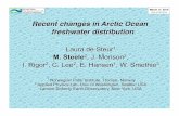 Michael Steele Polar Science Center / APL State of the ... · Polar Science Center / APL University of Washington March 17, 2010! State of the Arctic Steele et al., 2004 It was the