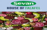 HOUSE OF FALAFEL · 2020-07-02 · 3.Fritera eller stek falafeln enligt anvisningar på förpackningen. 4.Bred hummus i botten av kålbladen, lägg tabbouleh och falafel ovanpå.