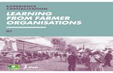 EXPERIENCE CAPITALIZATION LEARNING FROM FARMER …facilitate the adoption of an experience capitalization process in rural development initiatives, where it can help improve the analysis,