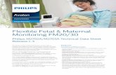 Flexible Fetal & Maternal Monitoring FM20/30medicaldevicestore.ro/wp-content/uploads/2018/04/AVALON... · the interpretation of fetal heart rate and Toco traces. It generates automatically