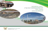 Department of Correctional Services Annual Performance ... · Strategic Objectives annual targets for 2016/2017 – 2018/2019 25 4.4.2. Sub- Programme performance indicators and annual